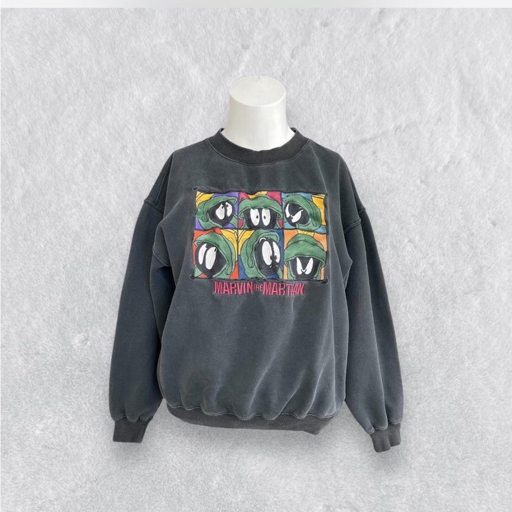 Looney Toons Marvin the Martian Vintage Crewneck Sweatshirt